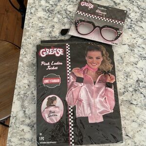 Pink ladies costume adult standard brand new- Grease costume